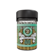 Twenty One Cannabis Preroll Jar